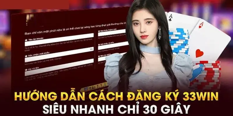 Cách đăng ký tài khoản tại sân chơi không quá khó khăn